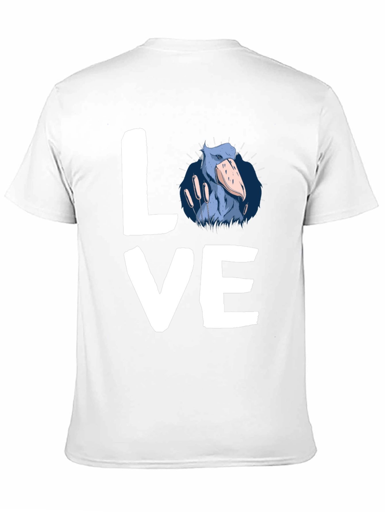 Shoebill Stork LOVE Graphic T-Shirt