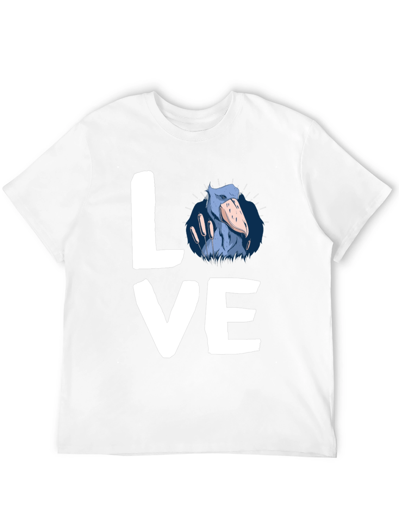 Shoebill Stork LOVE Graphic T-Shirt