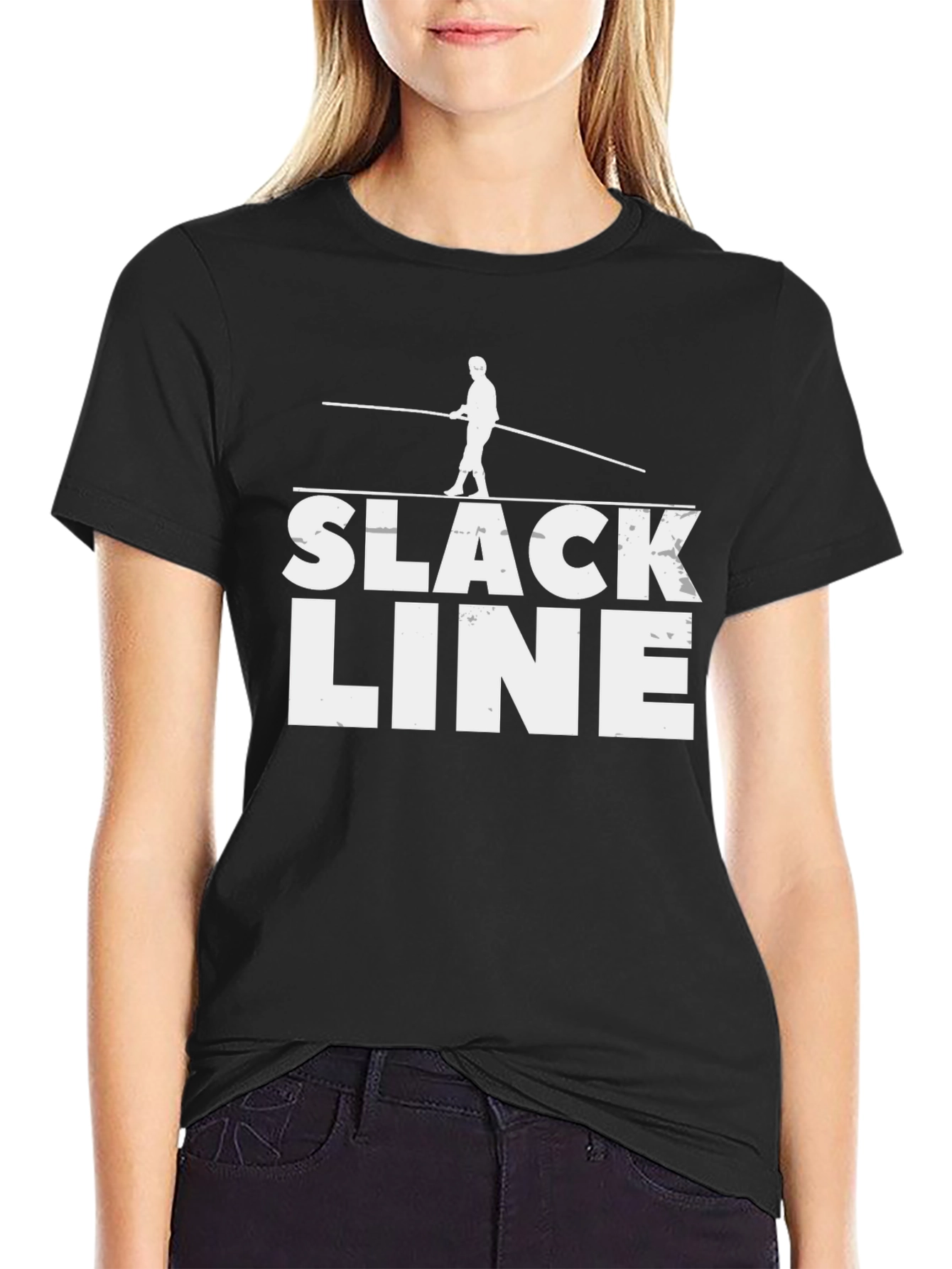 Slackline T-Shirt: Balance & Style