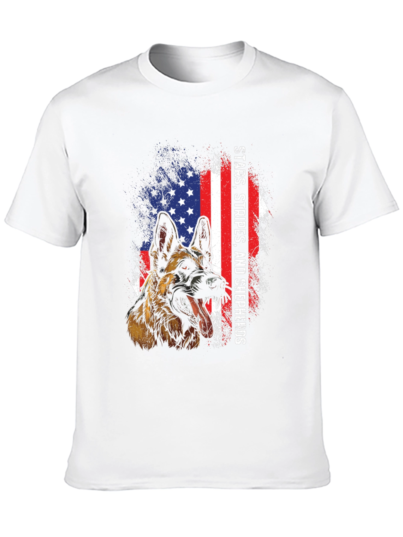 Stars Stripes and Shepherds T-Shirt