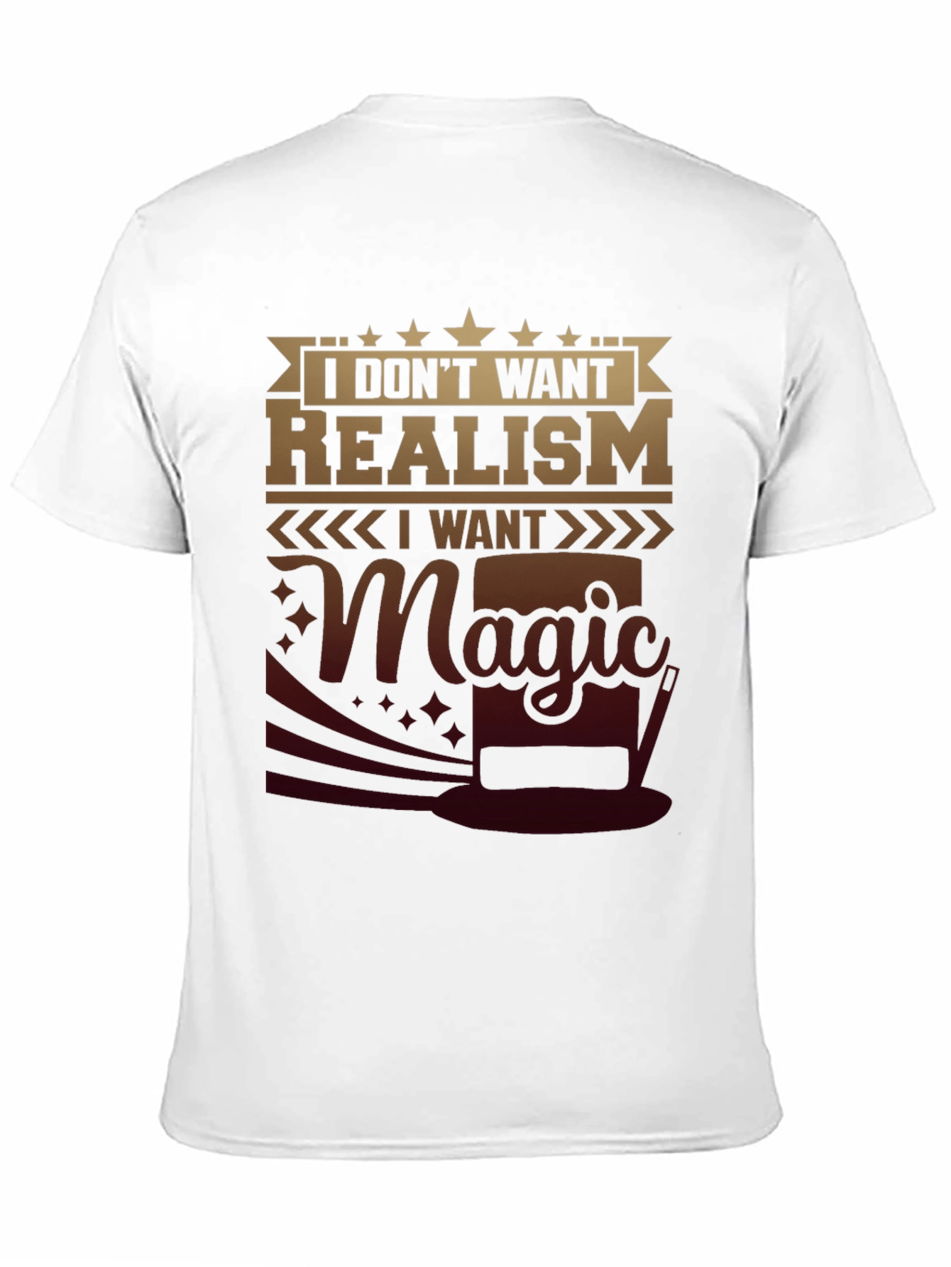 Magic Graphic Tee - I Dont Want Realism