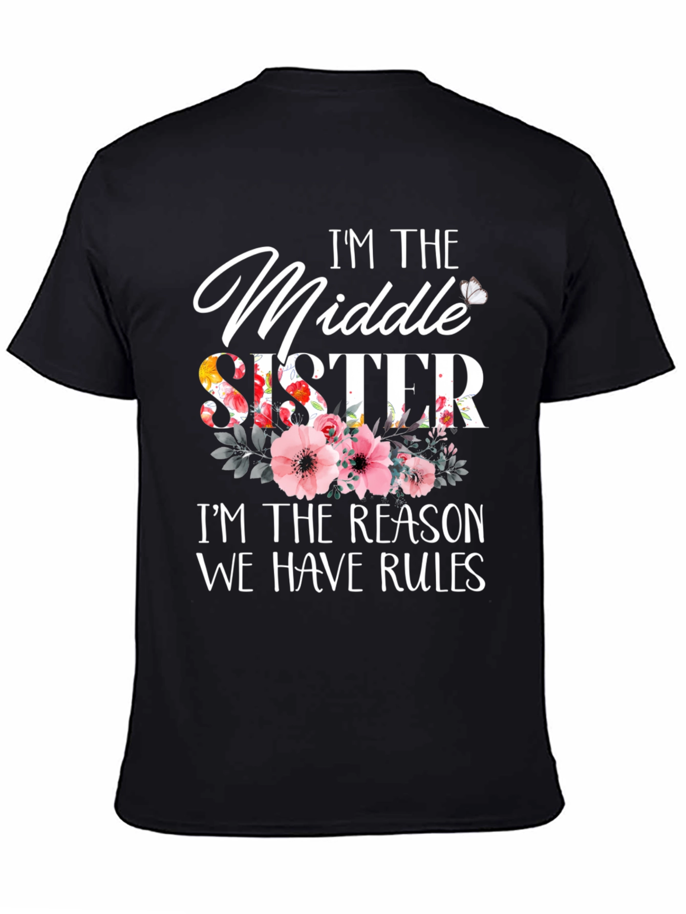 Middle Sister Rules T-Shirt