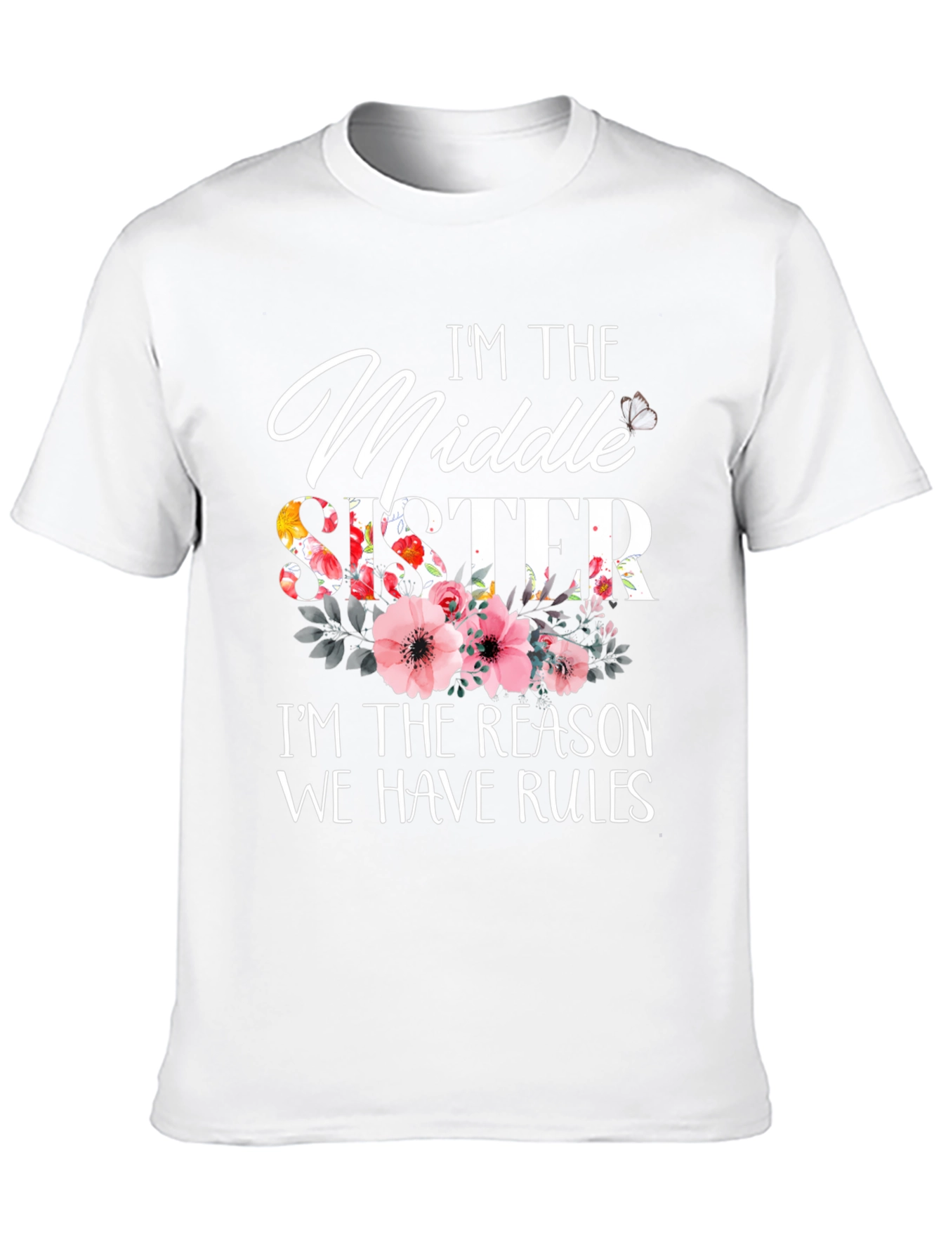 Middle Sister Rules T-Shirt