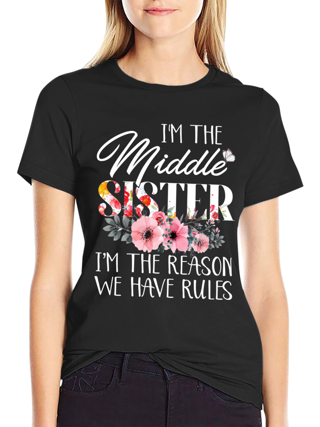 Middle Sister Rules T-Shirt