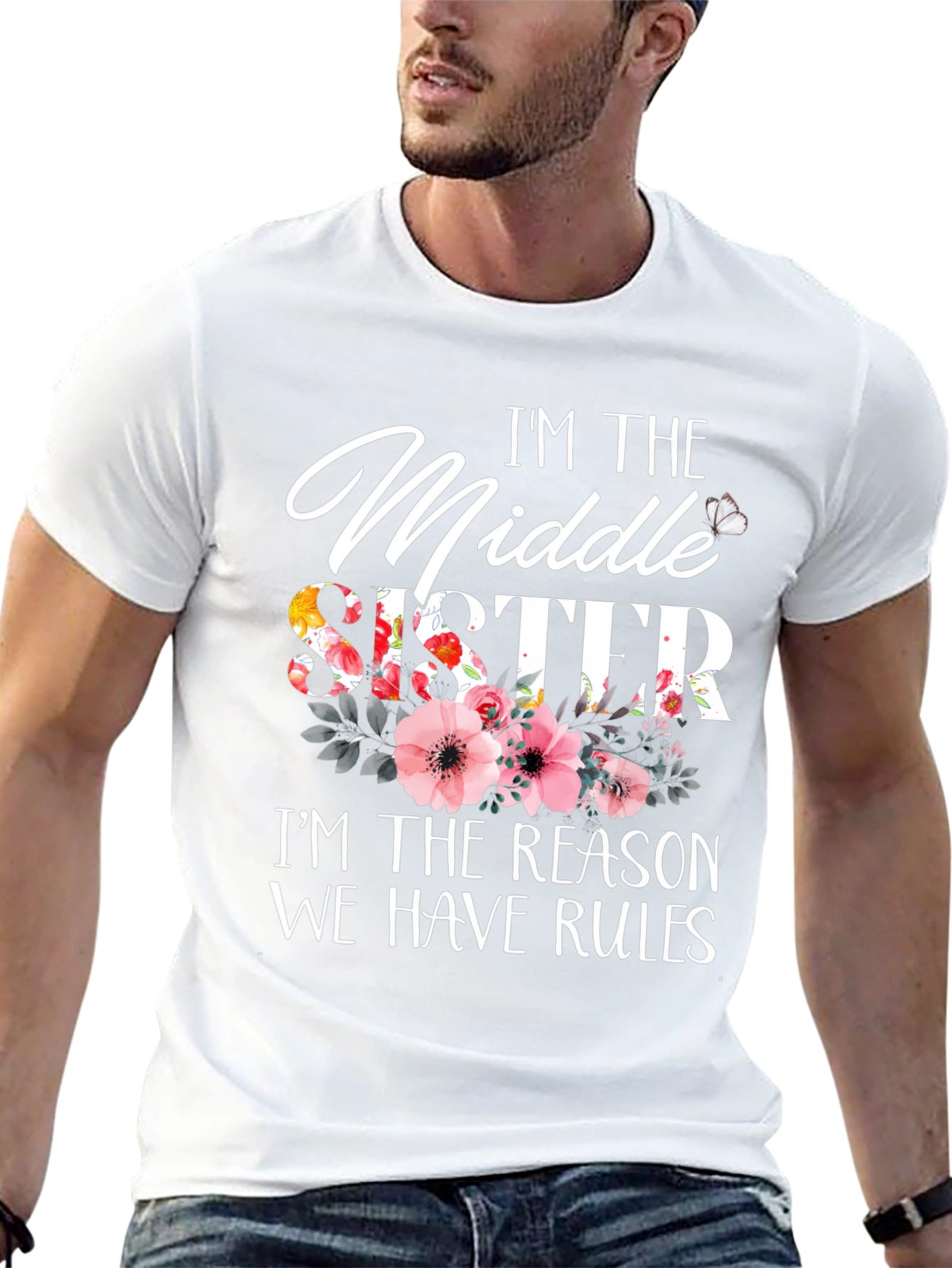 Middle Sister Rules T-Shirt