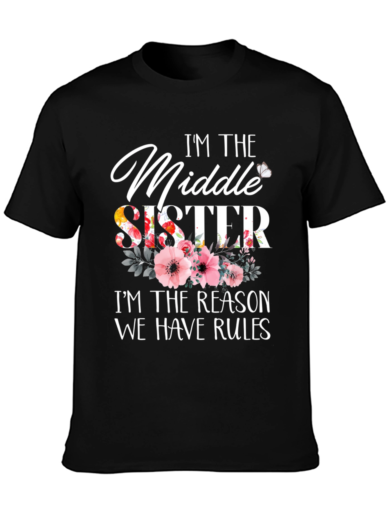 Middle Sister Rules T-Shirt