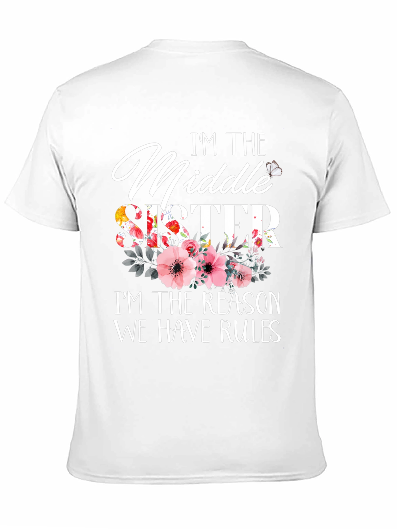 Middle Sister Rules T-Shirt