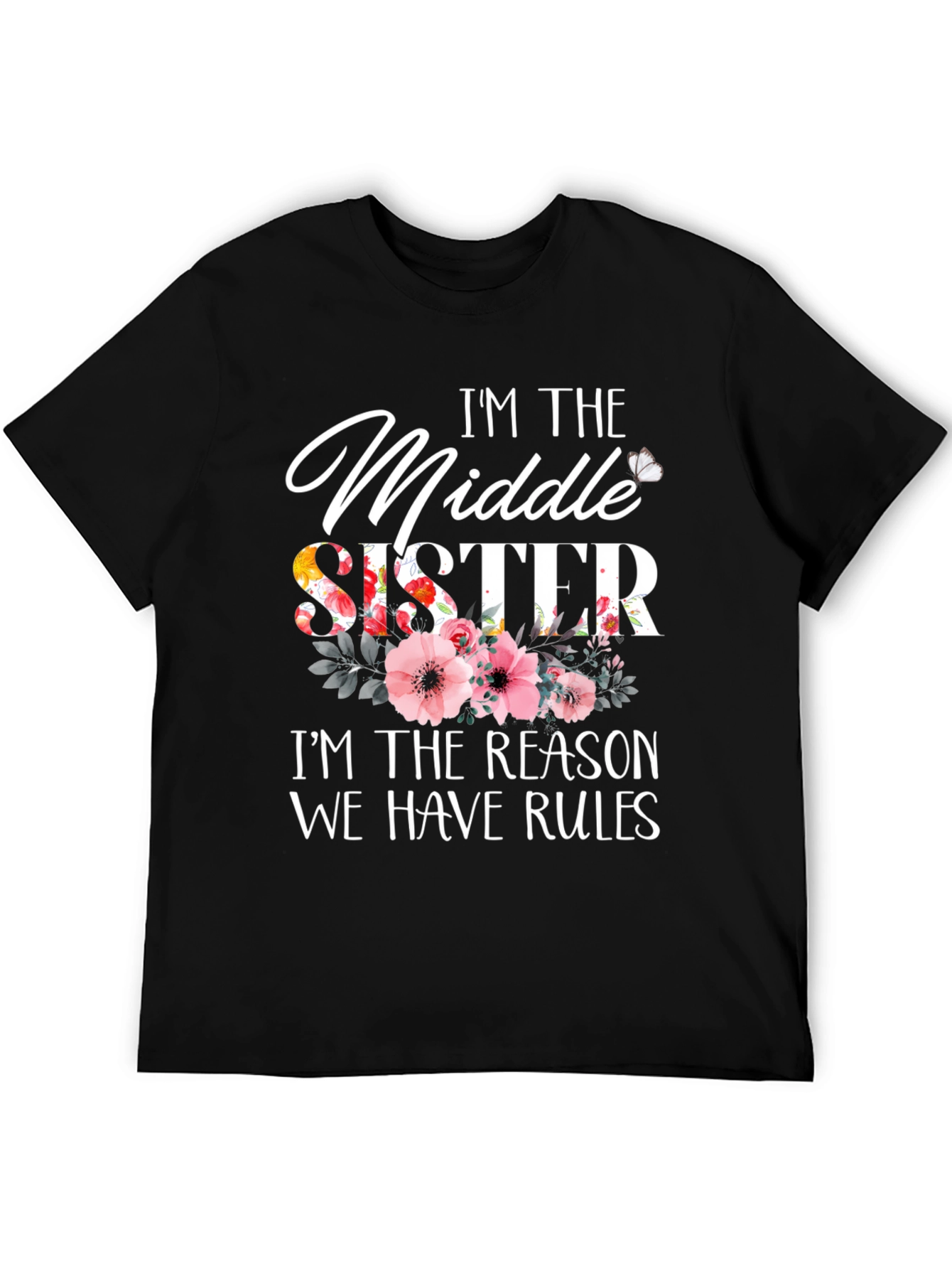 Middle Sister Rules T-Shirt