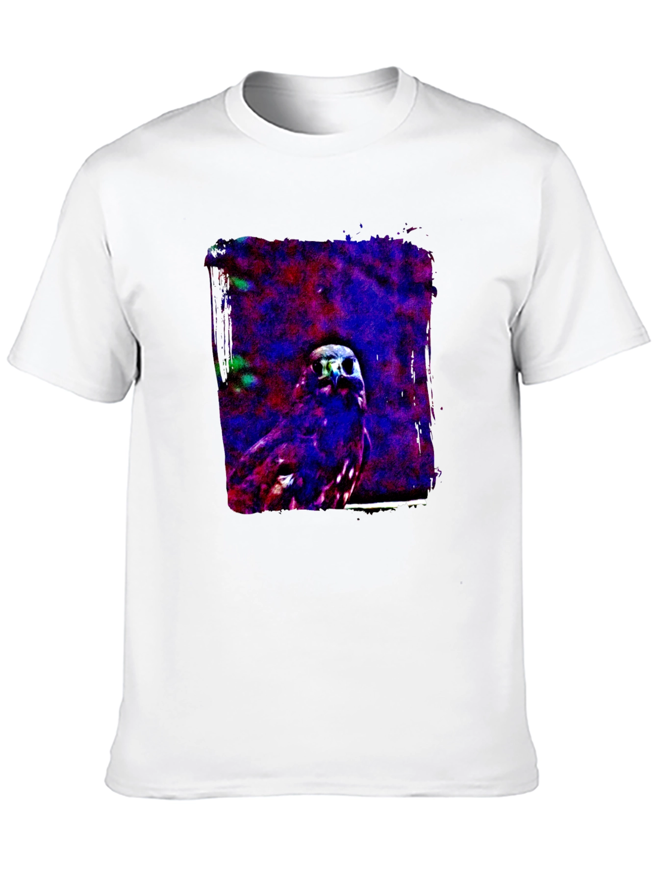 Artistic Bird Graphic Tee