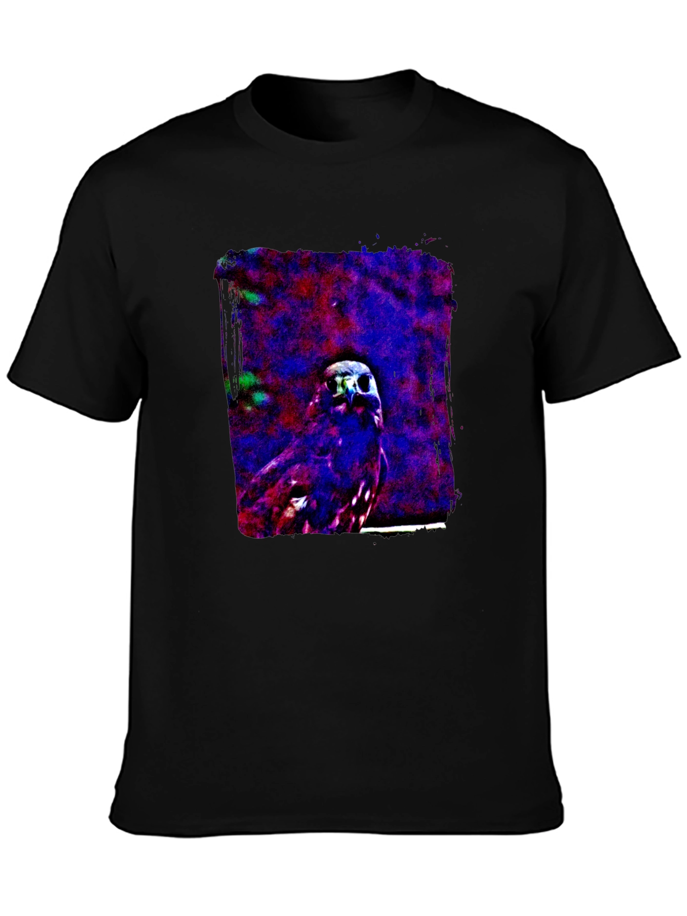 Artistic Bird Graphic Tee