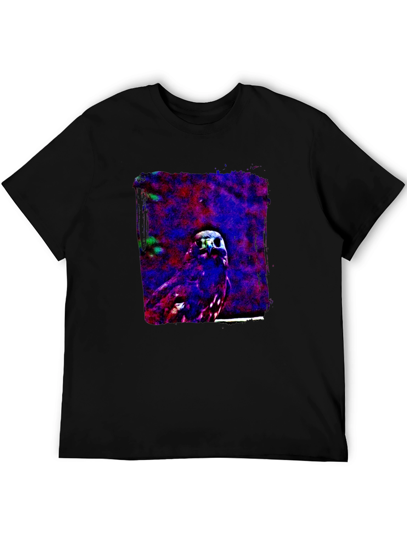 Artistic Bird Graphic Tee