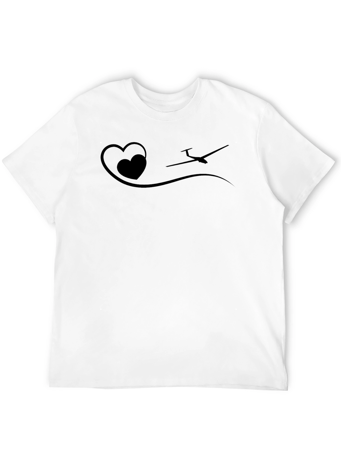 Pilot Heartbeat Glider T-Shirt