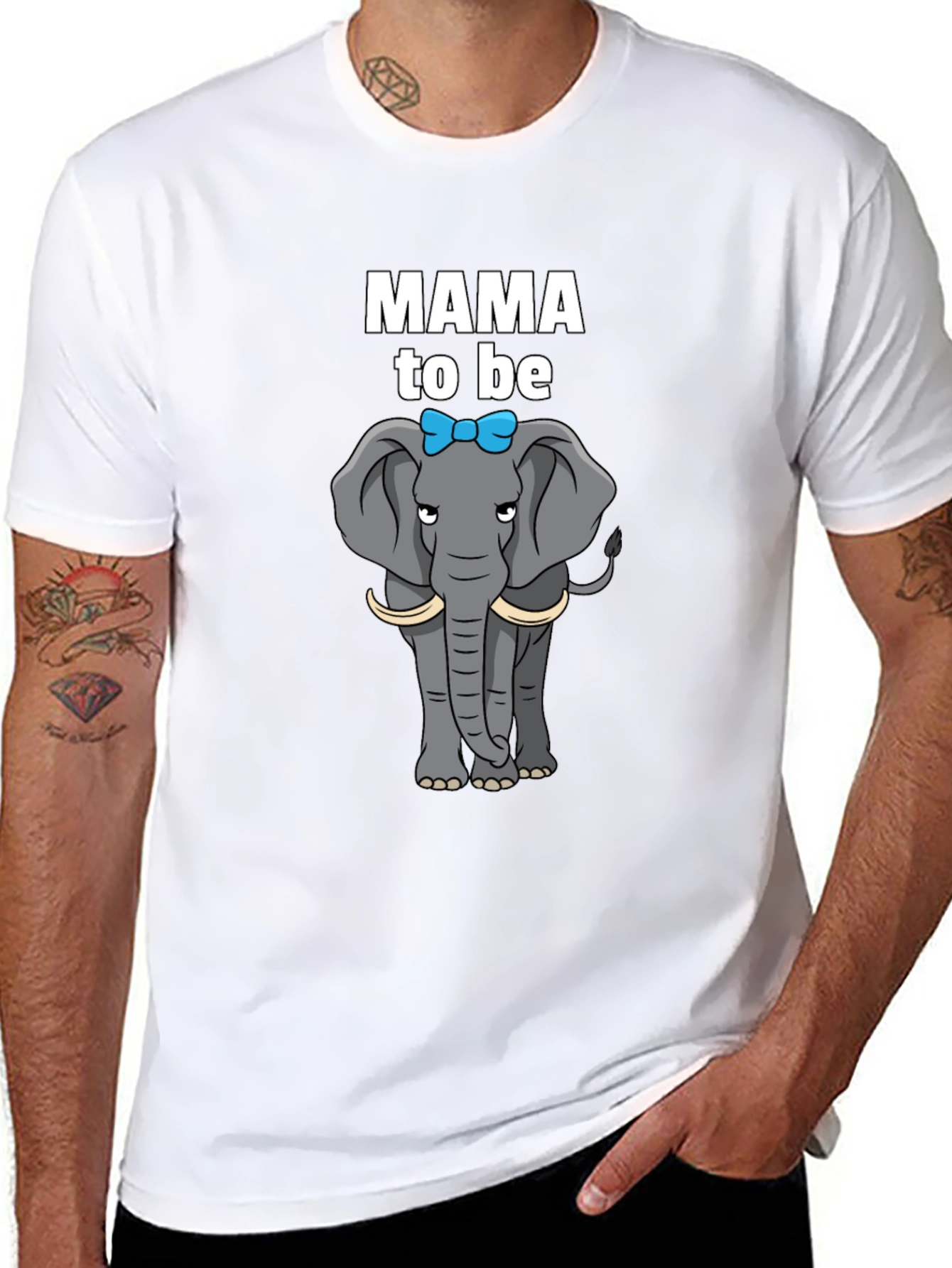 Mama To Be Elephant T-Shirt