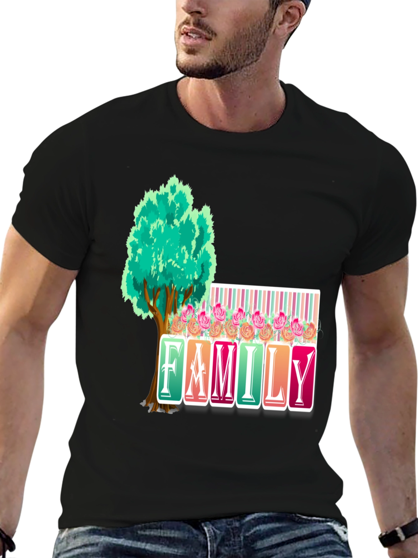 Family Tree Graphic Tee - Stylish Unisex T-Shirt
