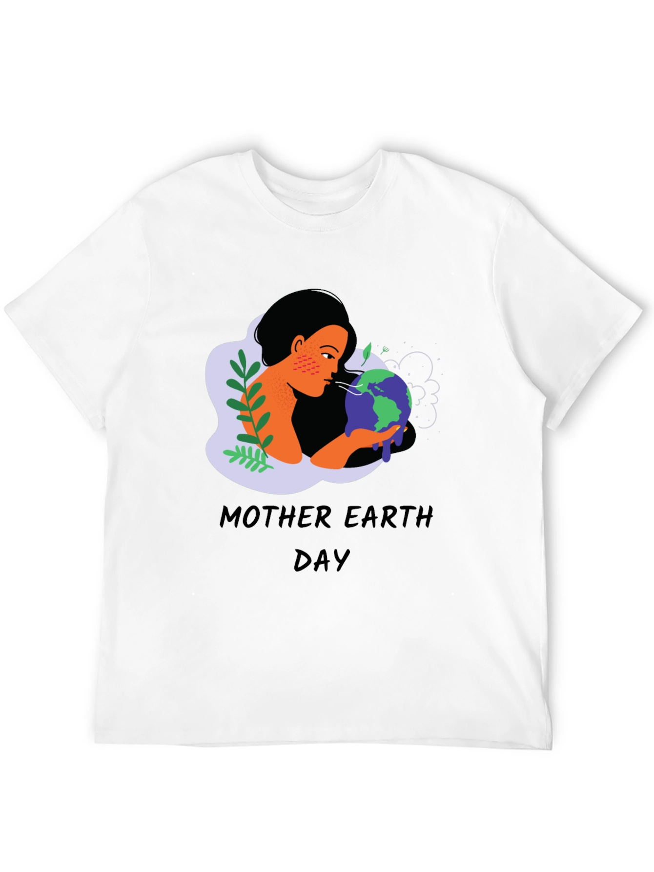 Mother Earth Day T-Shirt - Black Graphic Tee