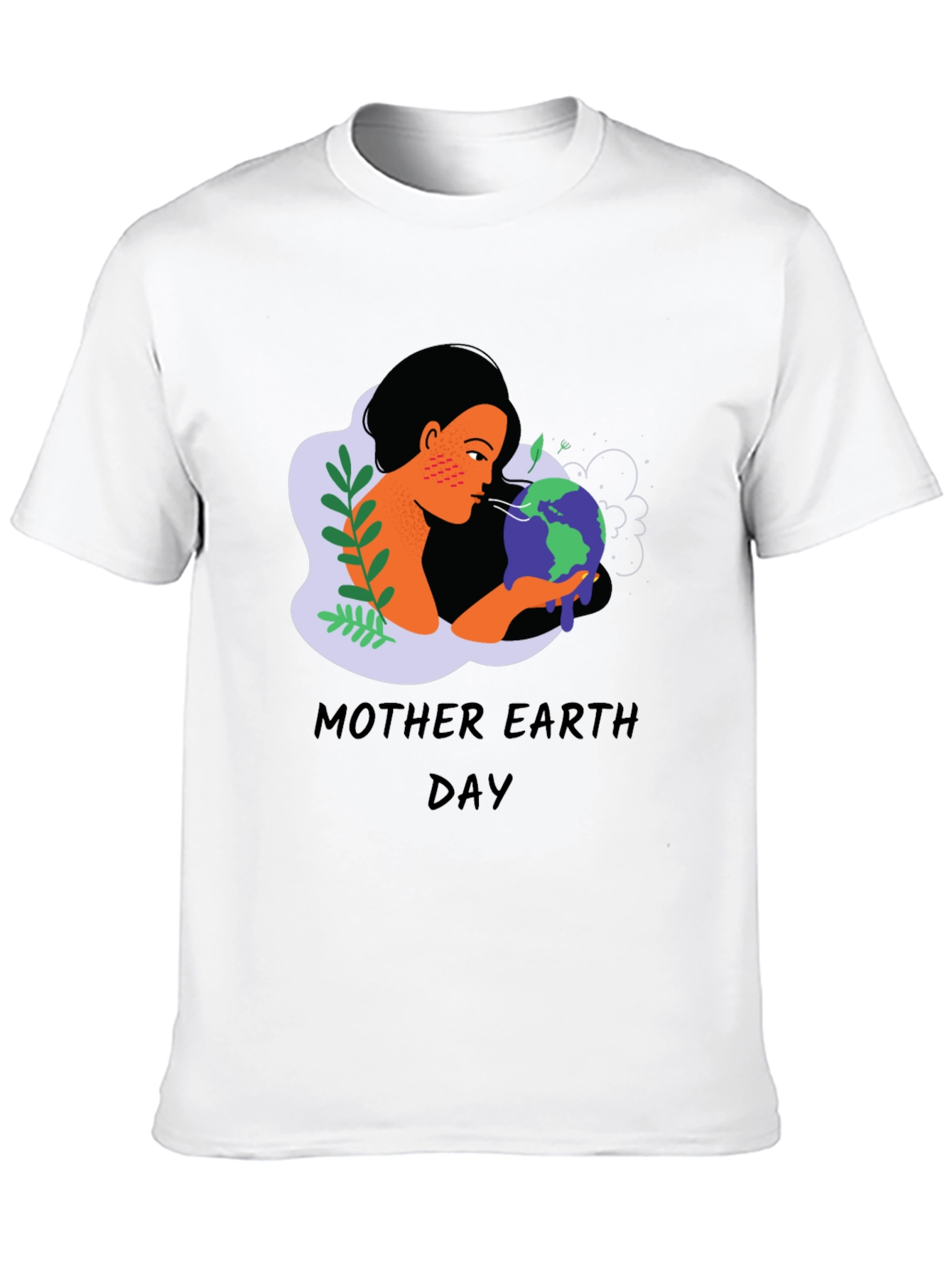 Mother Earth Day T-Shirt - Black Graphic Tee