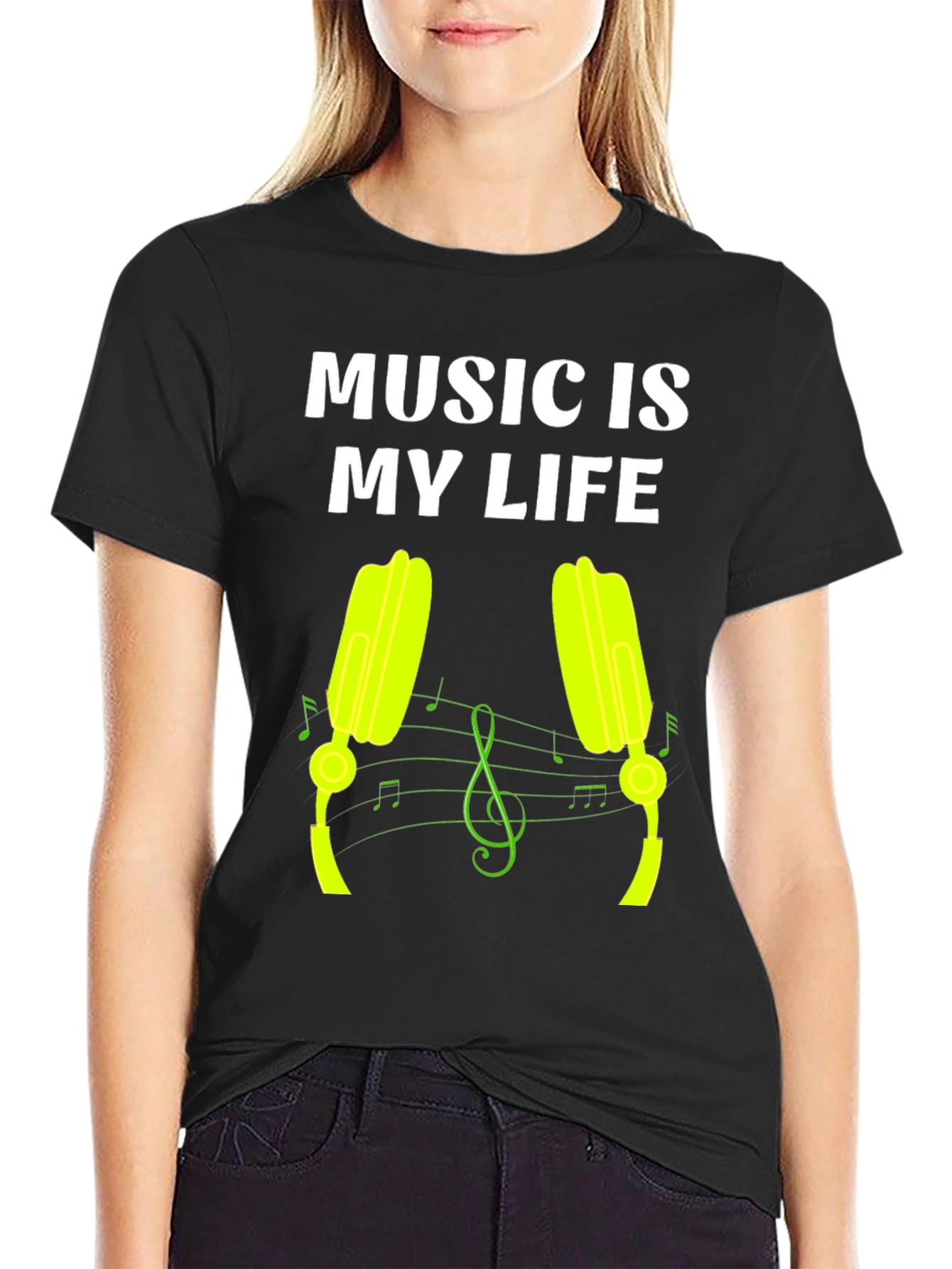 Music is My Life Graphic Tee