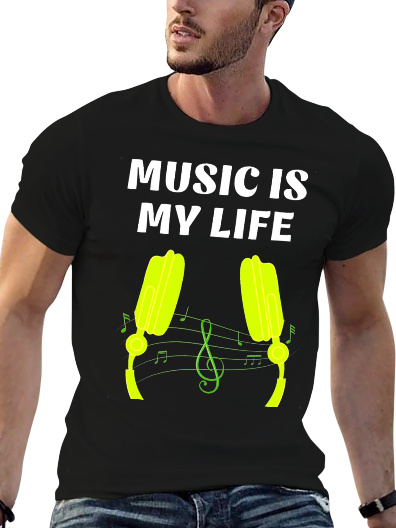 Music is My Life Graphic Tee