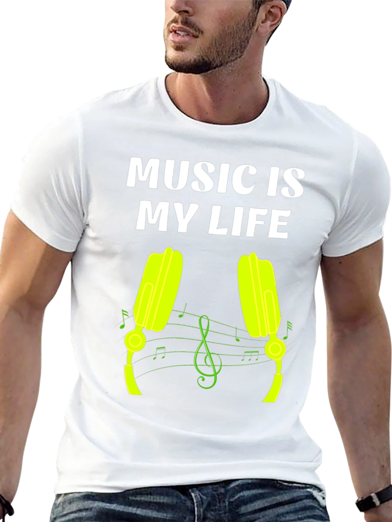 Music is My Life Graphic Tee