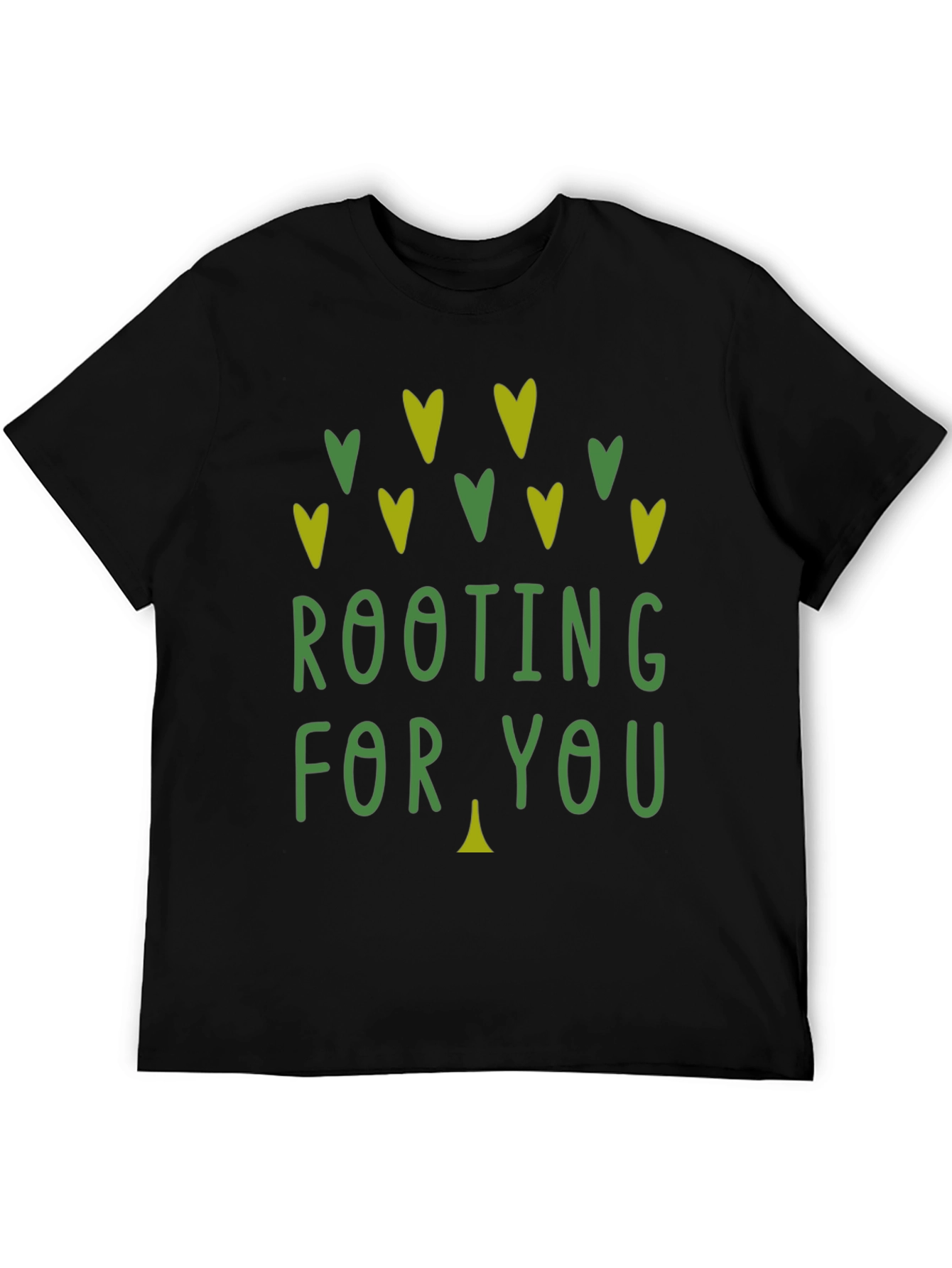 Rooting For You Graphic Print Tee