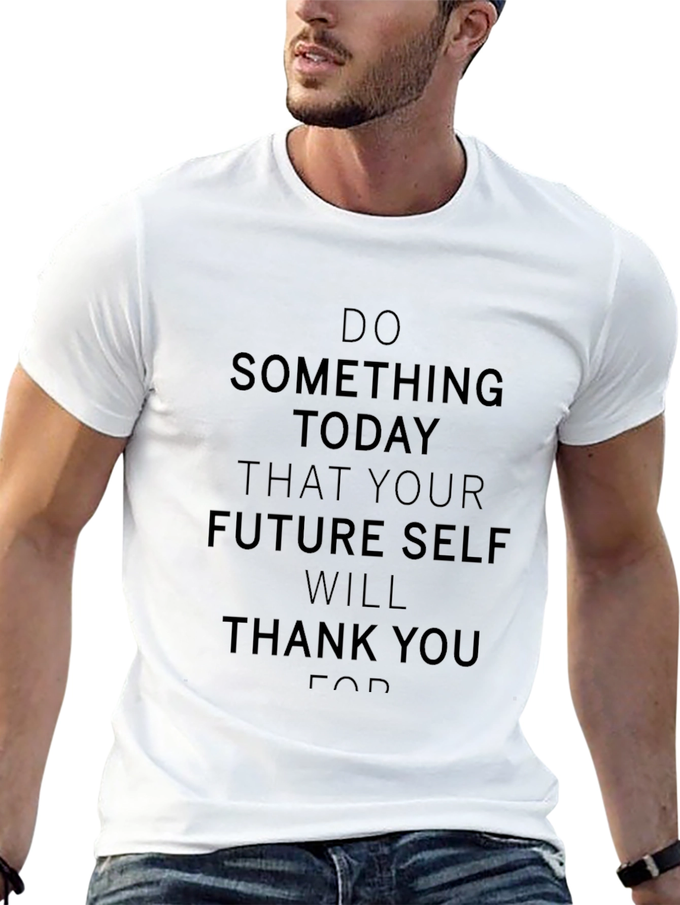 Motivational T-Shirt: Do Something Today!