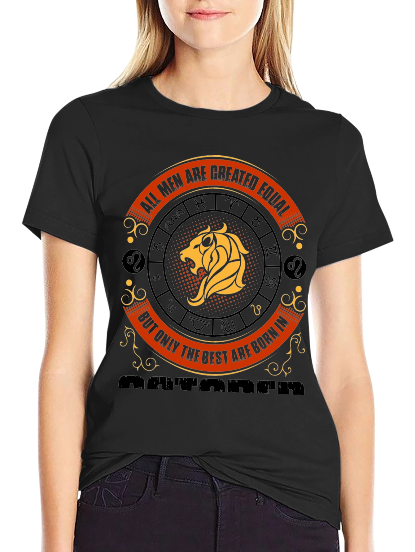 October Born Mens Zodiac T-Shirt