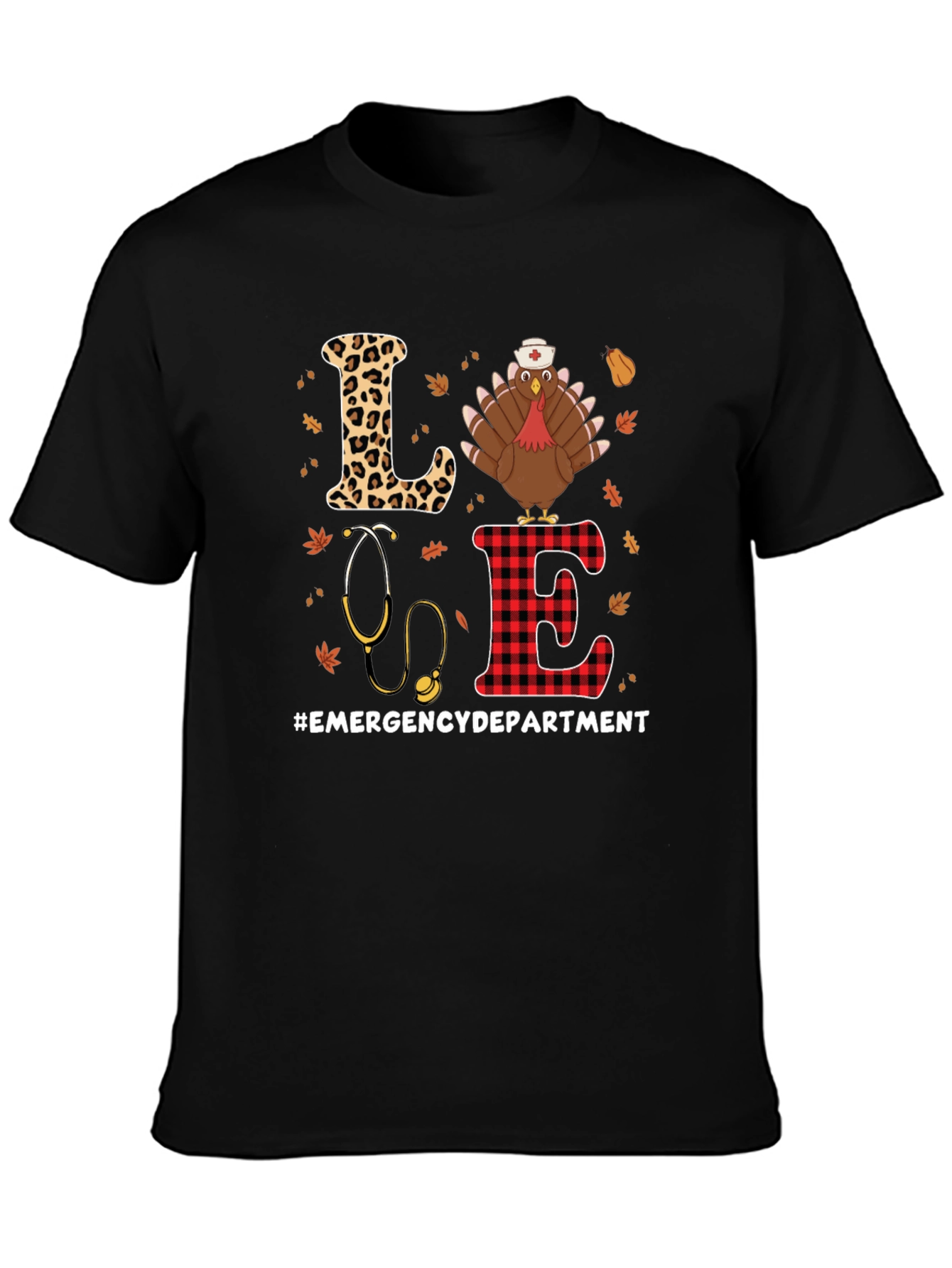 Emergency Dept. Nurse Thanksgiving T-Shirt