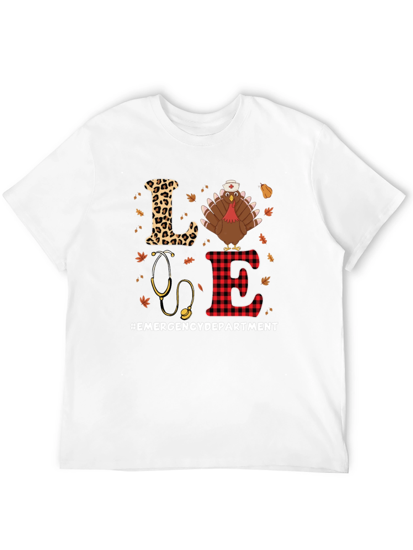 Emergency Dept. Nurse Thanksgiving T-Shirt