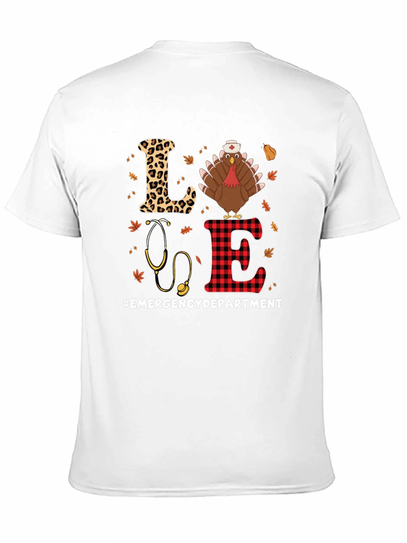 Emergency Dept. Nurse Thanksgiving T-Shirt