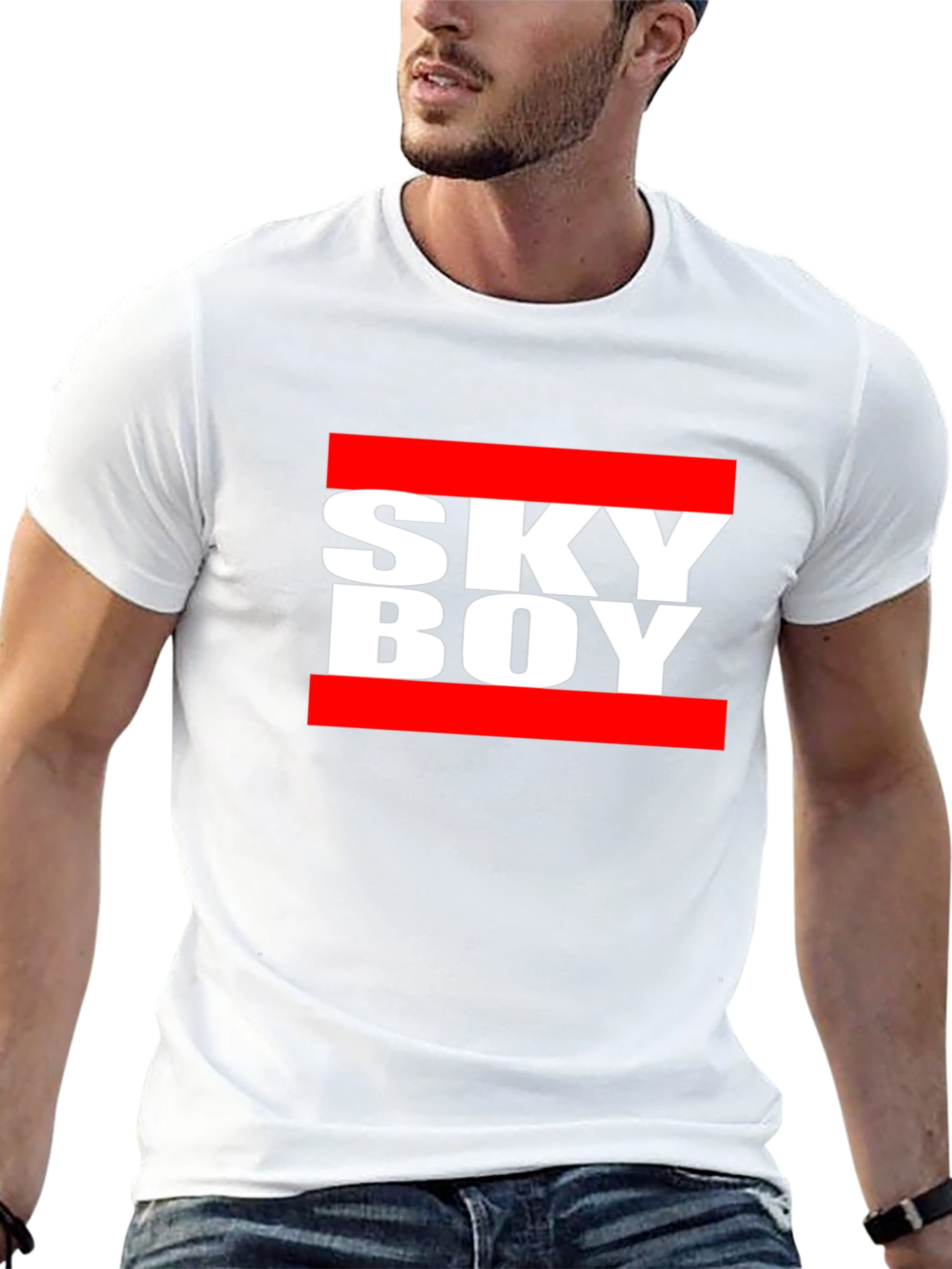 Sky Boy Graphic Tee - Cool Cotton Comfort