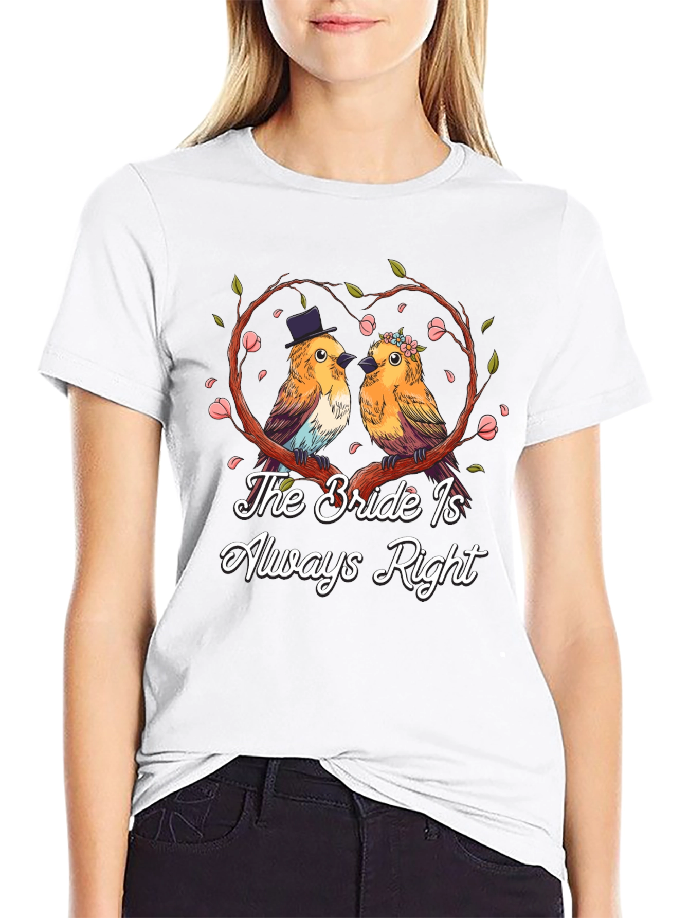 The Bride Is Always Right Graphic Tee