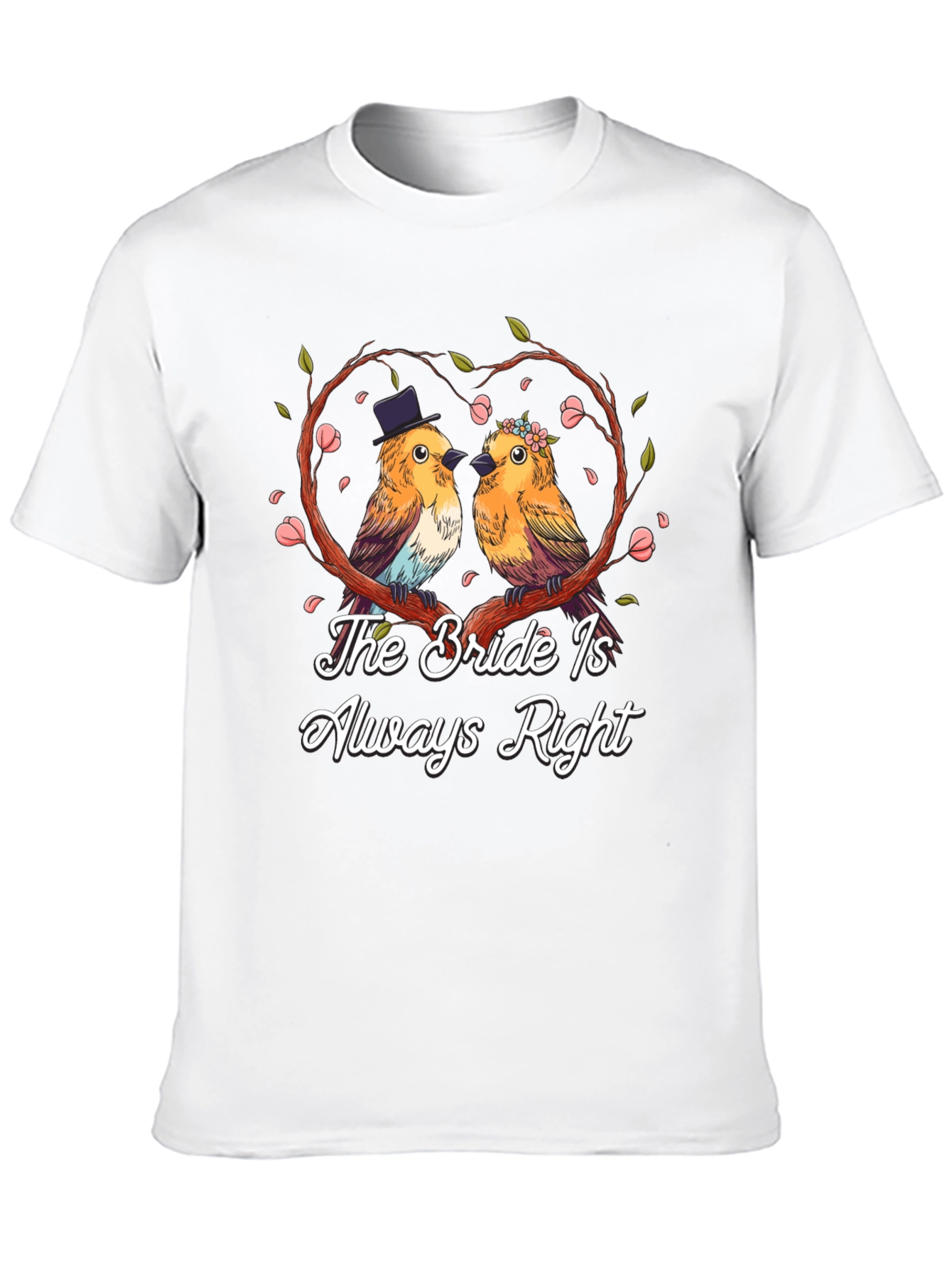 The Bride Is Always Right Graphic Tee