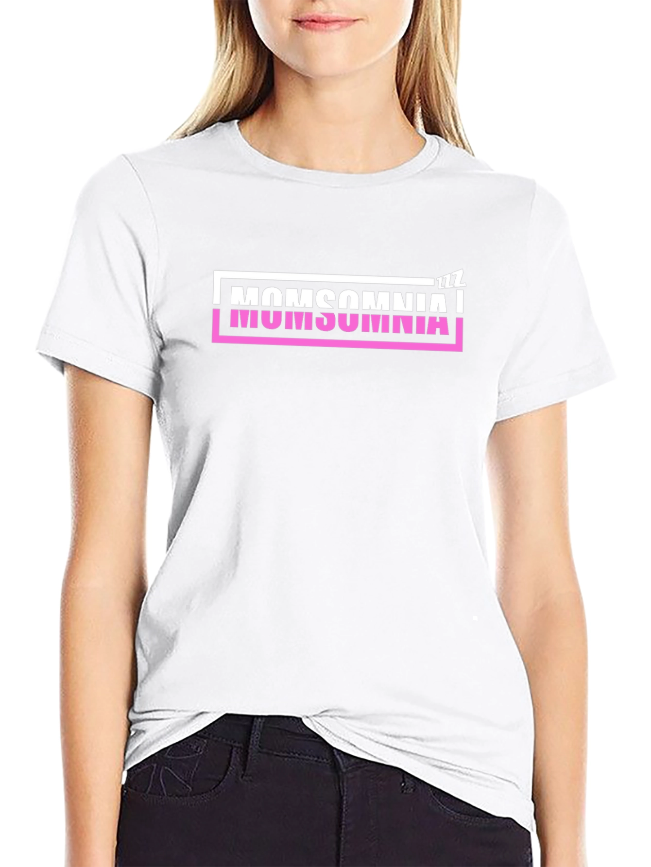 Momsomnia T-Shirt - Sleepless Nights Humor