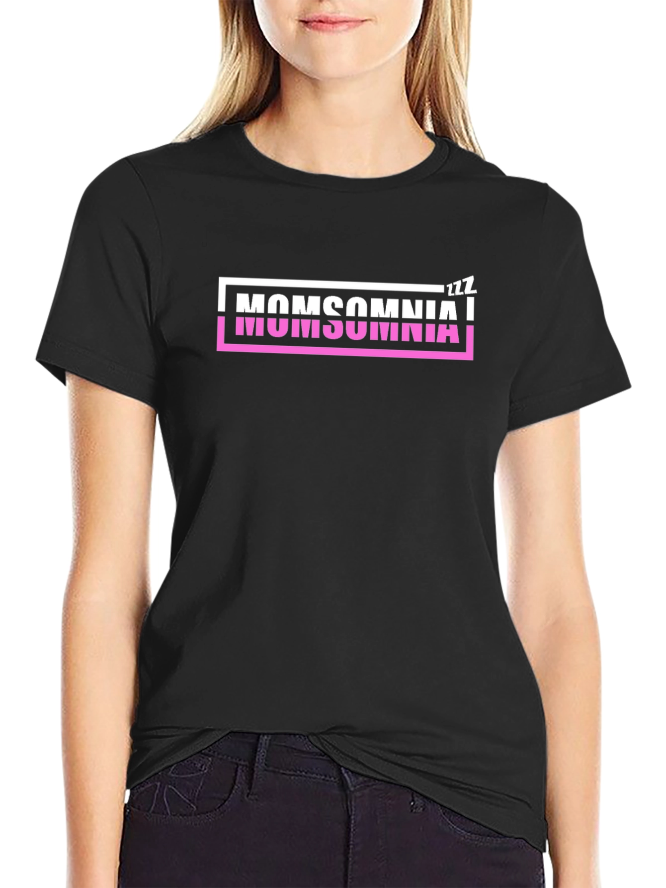 Momsomnia T-Shirt - Sleepless Nights Humor