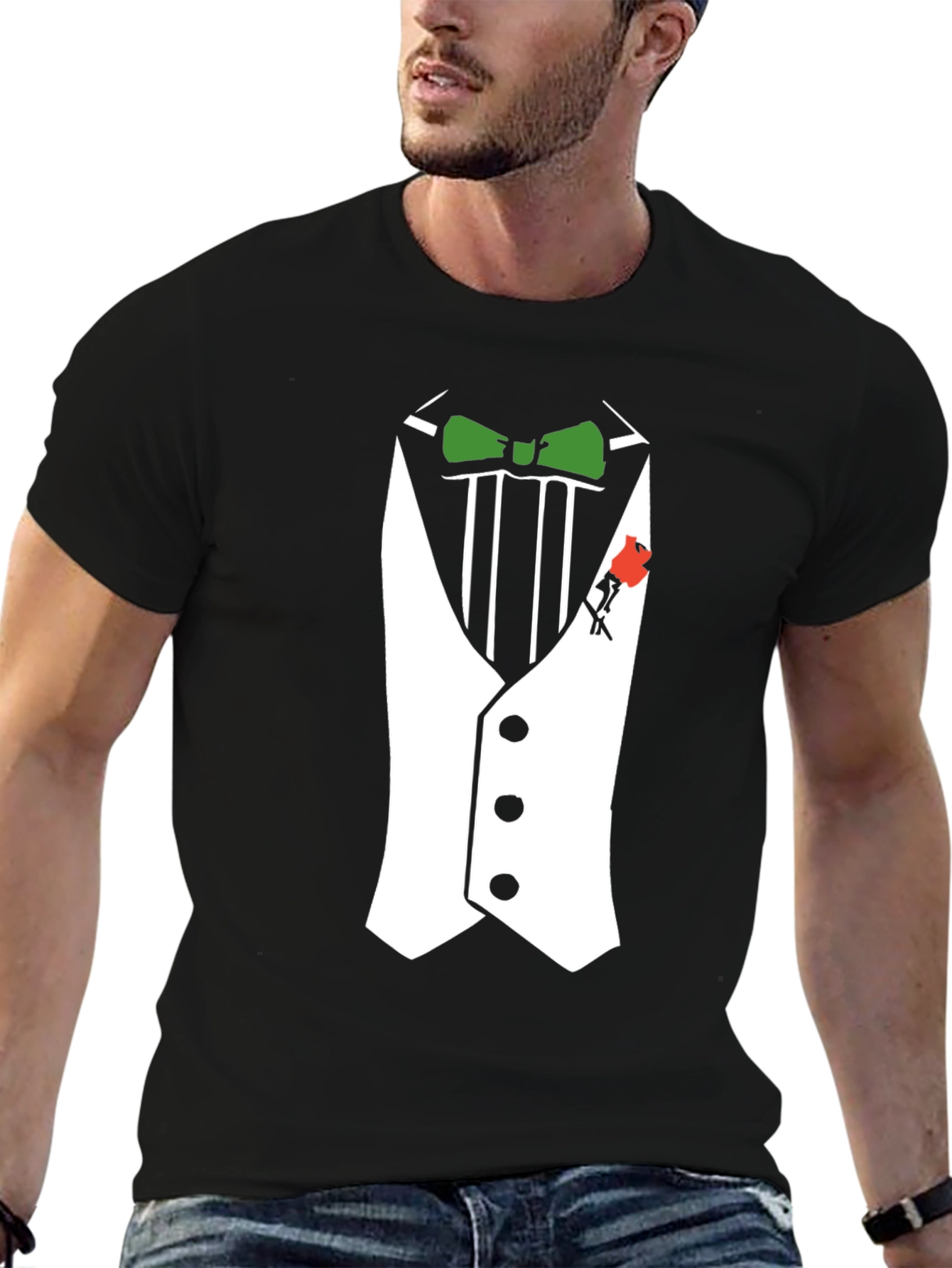 Tuxedo Graphic Tee - Formal Fun!