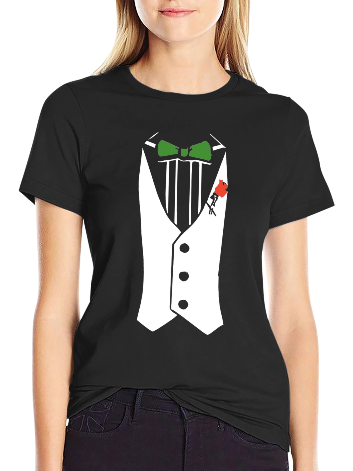 Tuxedo Graphic Tee - Formal Fun!