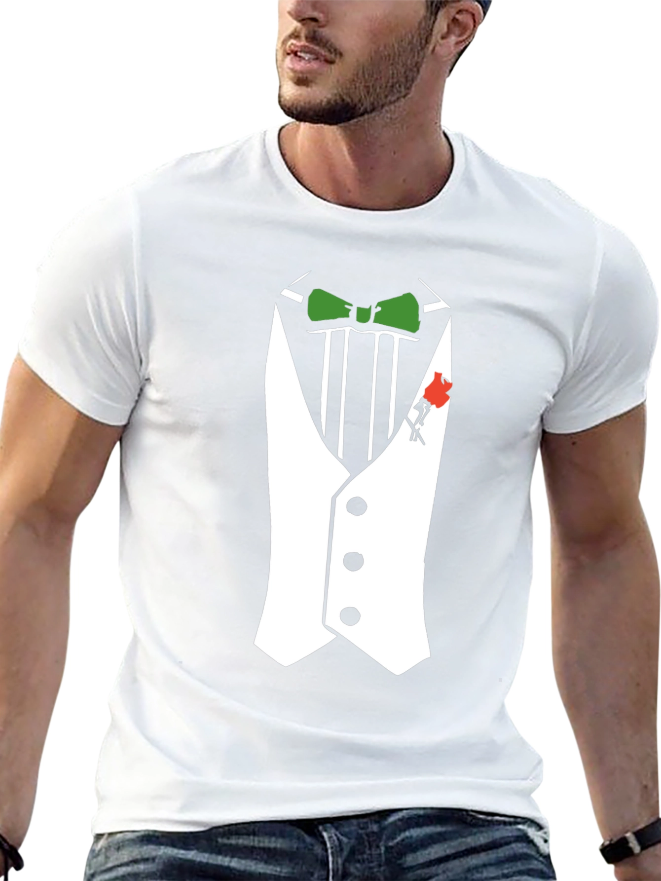 Tuxedo Graphic Tee - Formal Fun!