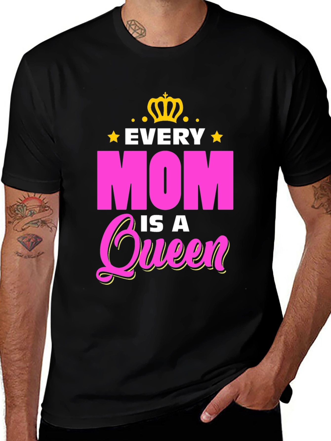 Every Mom is a Queen Graphic Tee