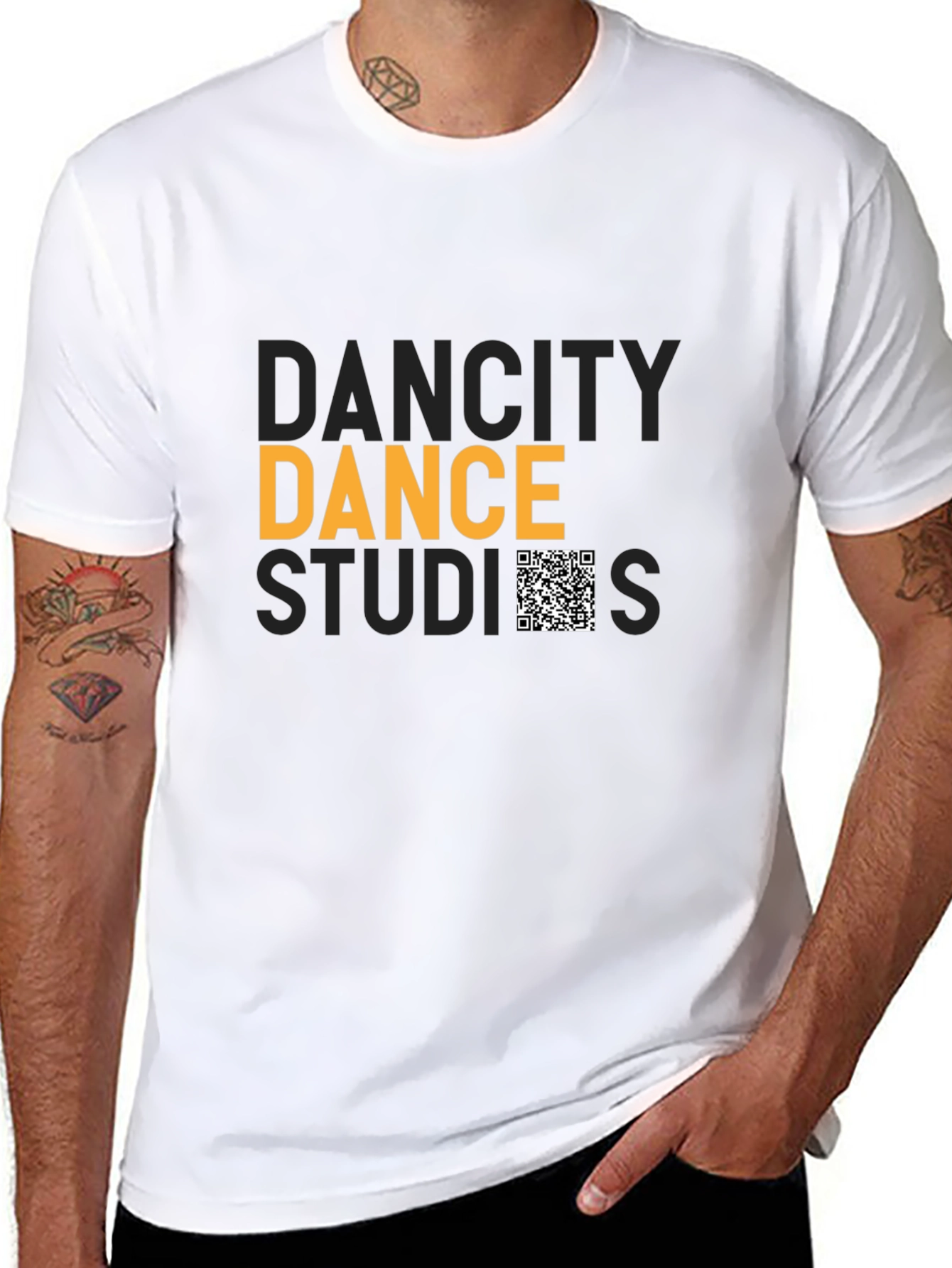 Dancity Dance Studios Black Graphic Tee