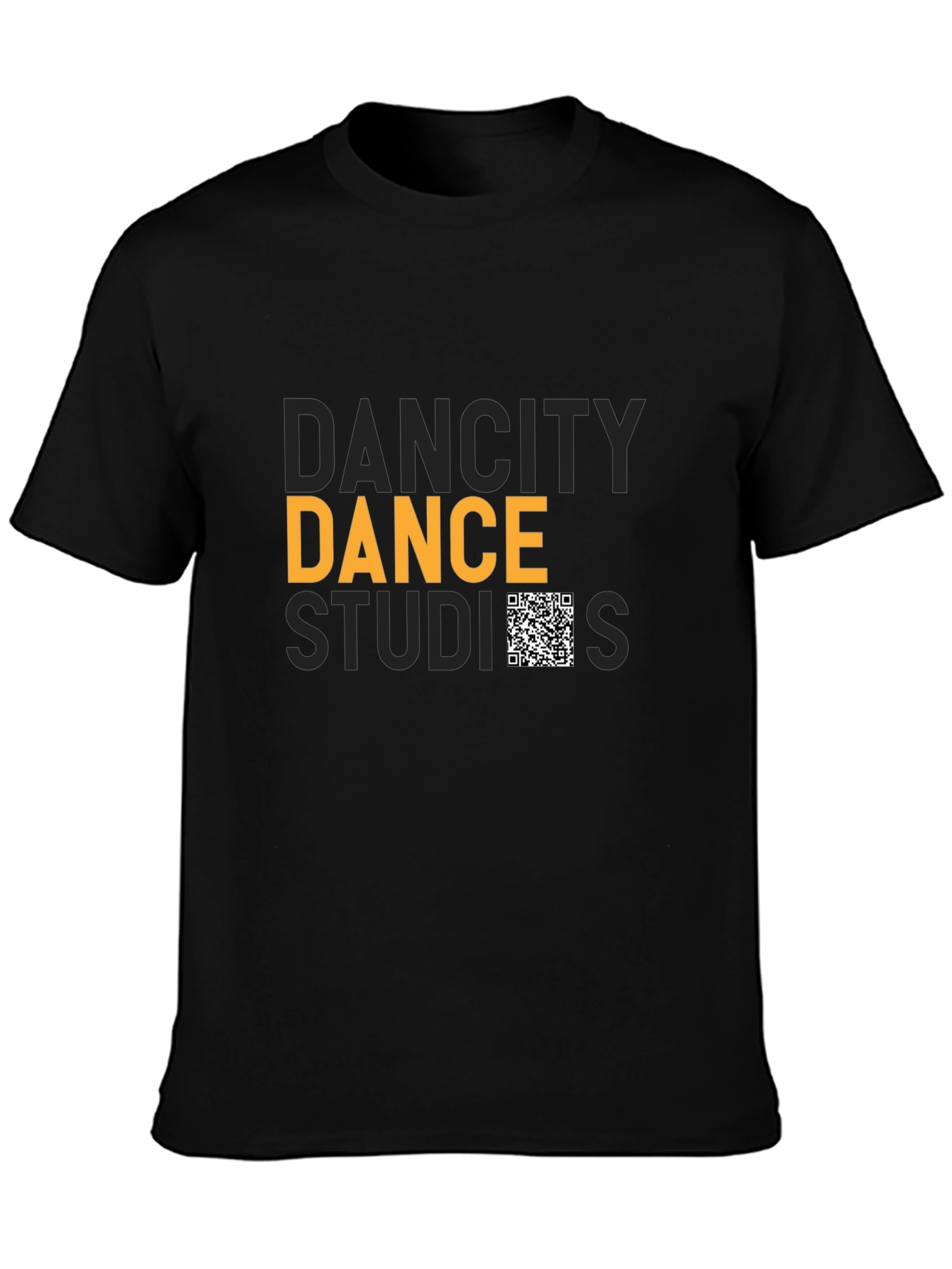 Dancity Dance Studios Black Graphic Tee