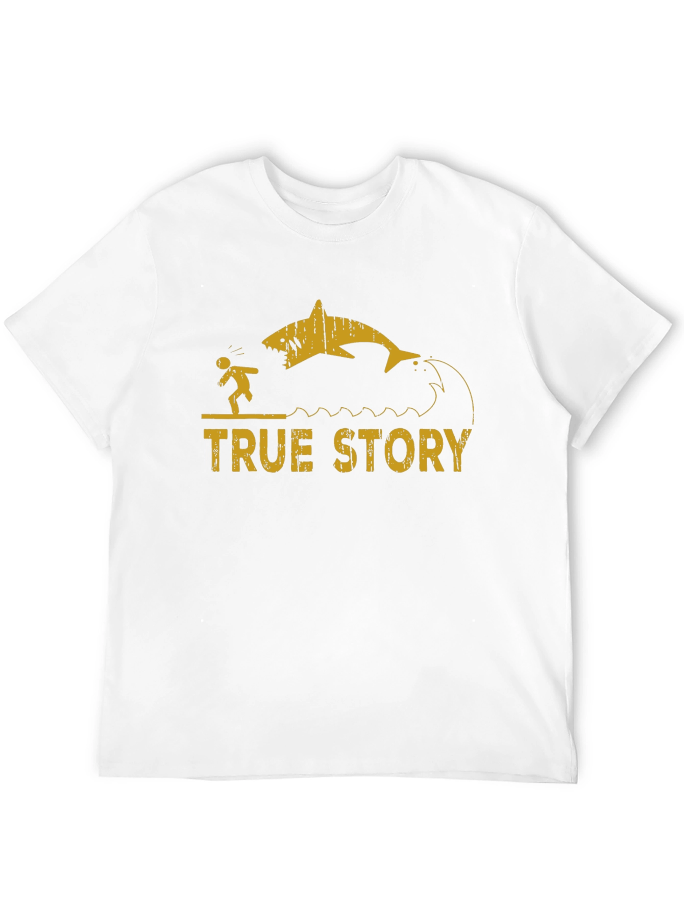 True Story Shark Attack Graphic Tee