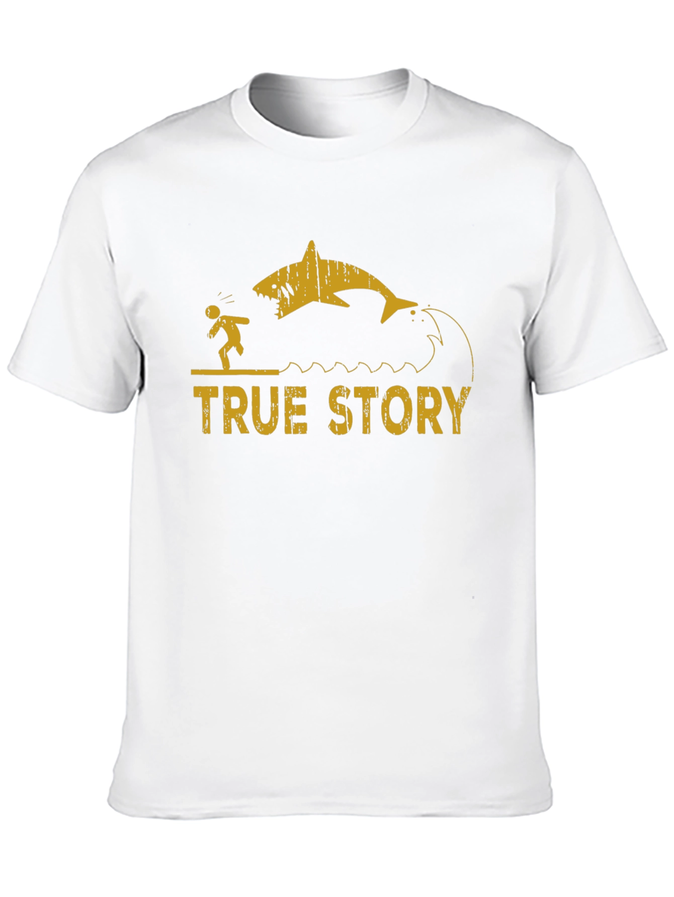 True Story Shark Attack Graphic Tee
