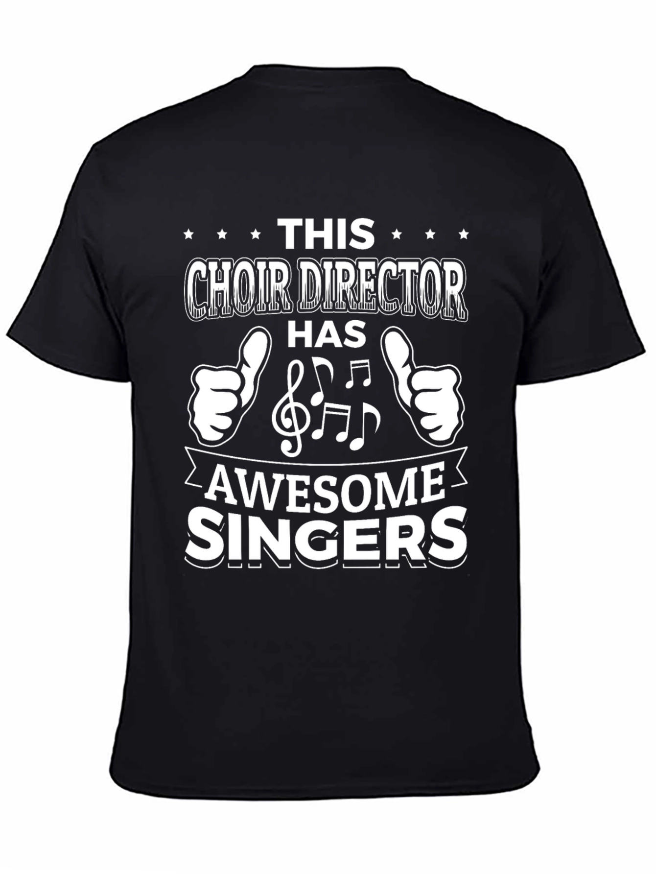 Choir Director Awesome Singers Graphic Tee