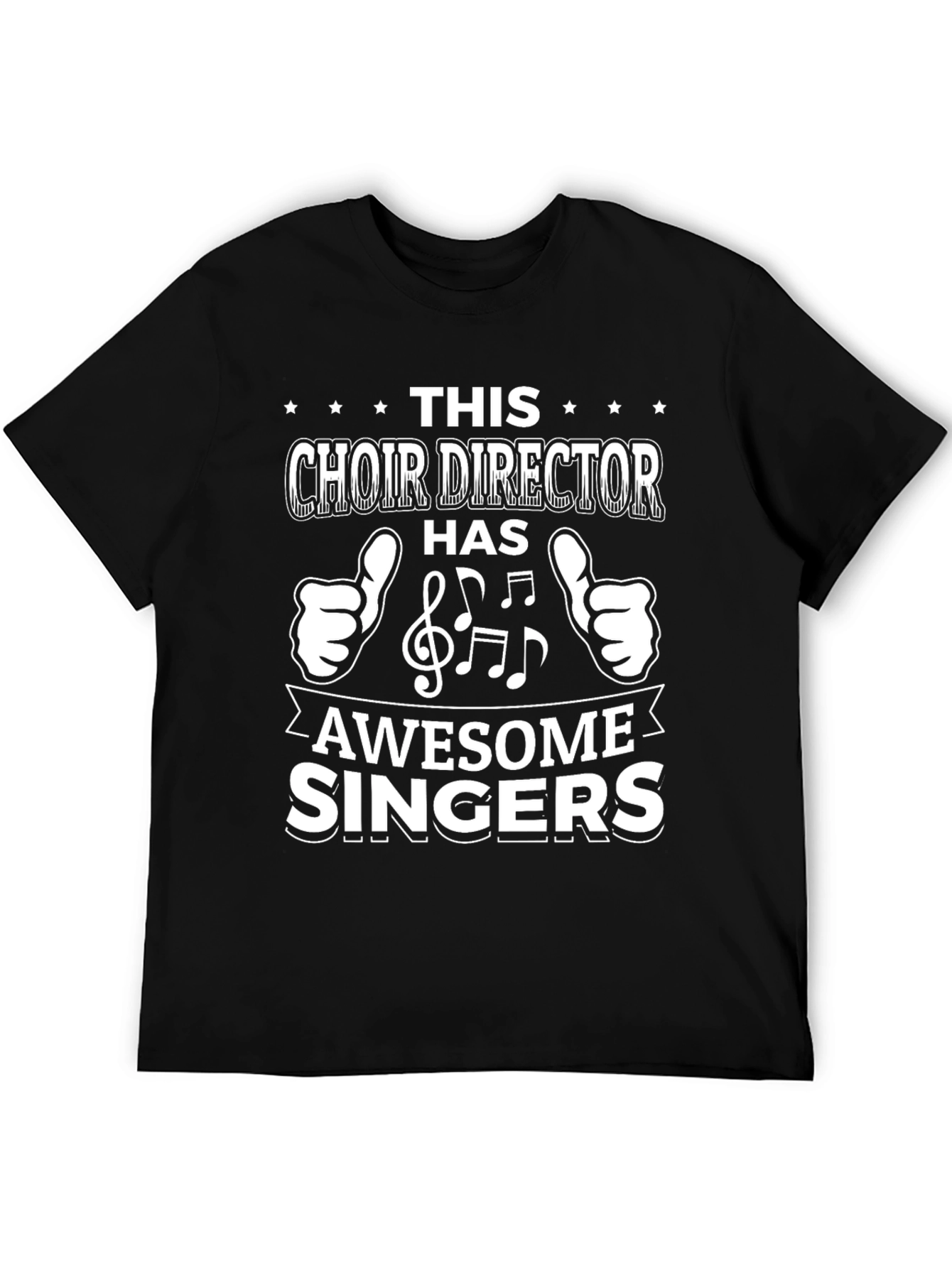 Choir Director Awesome Singers Graphic Tee