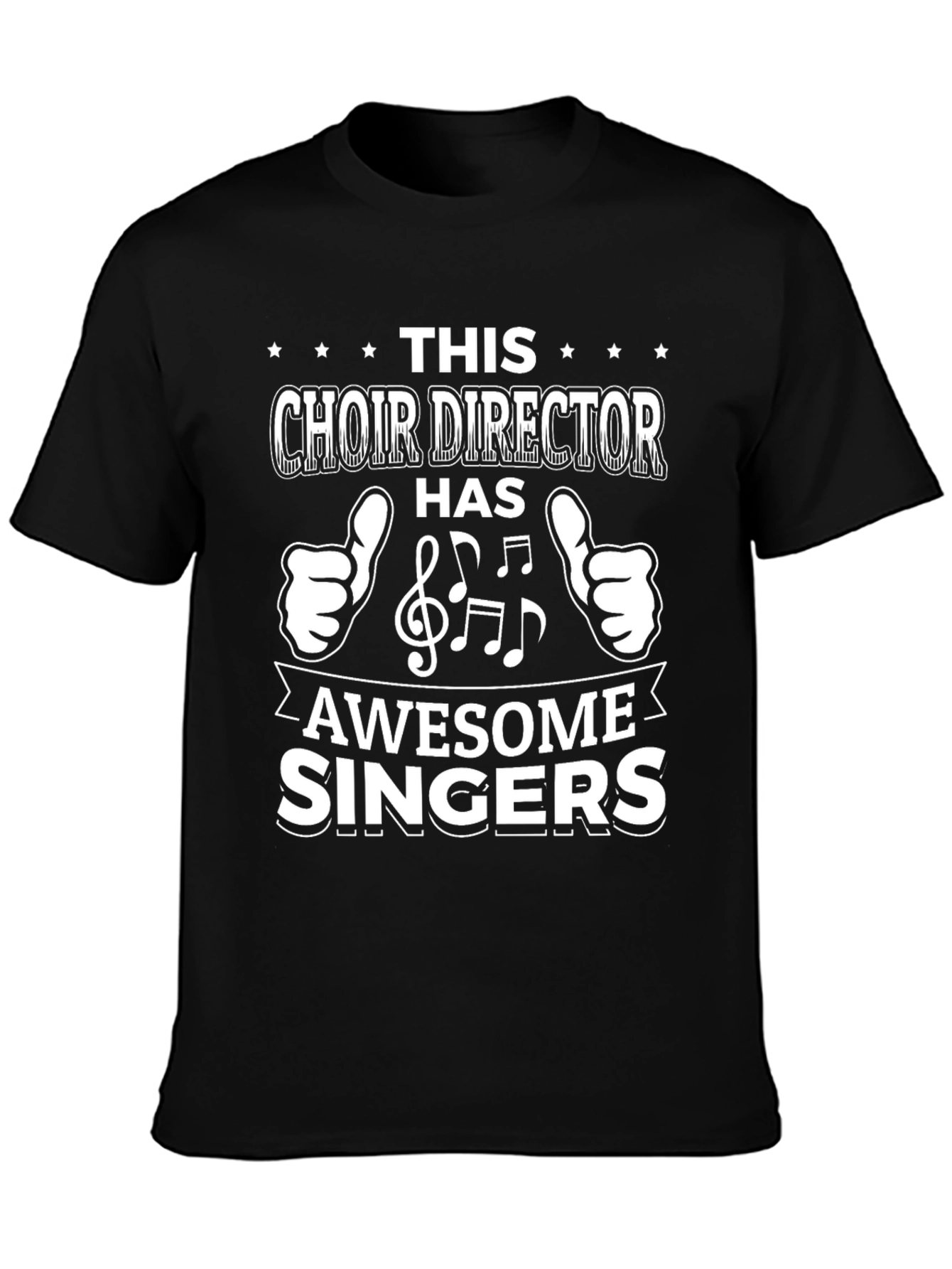 Choir Director Awesome Singers Graphic Tee