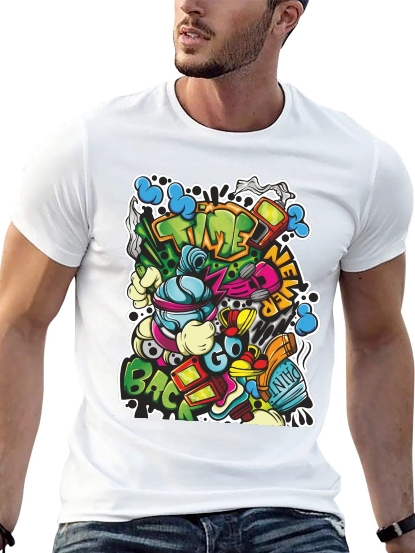 Time Never Goes Back Graphic Tee