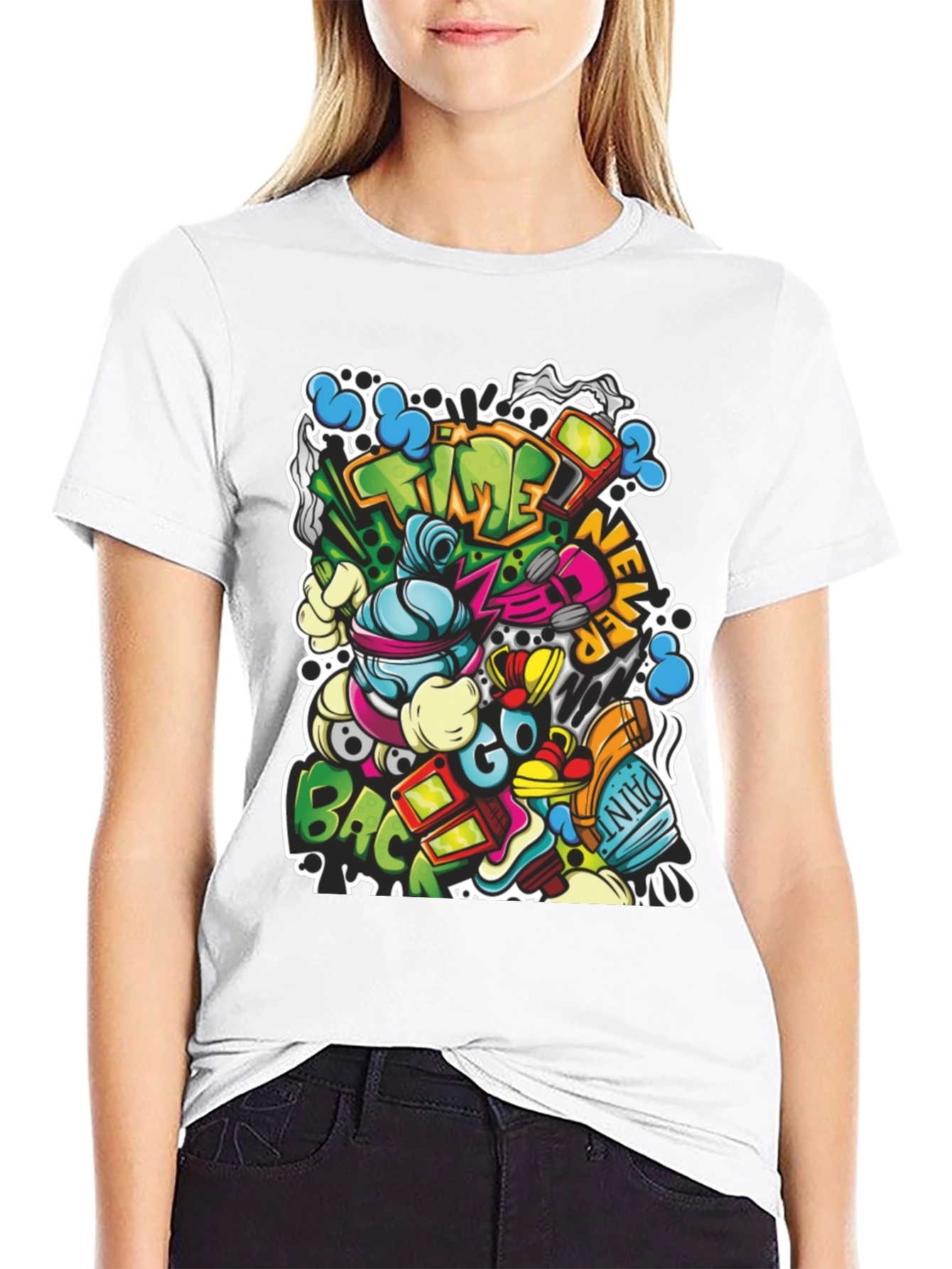 Time Never Goes Back Graphic Tee