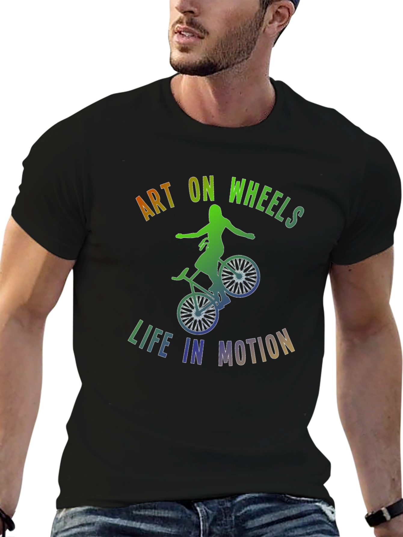 Art on Wheels T-Shirt - Life in Motion