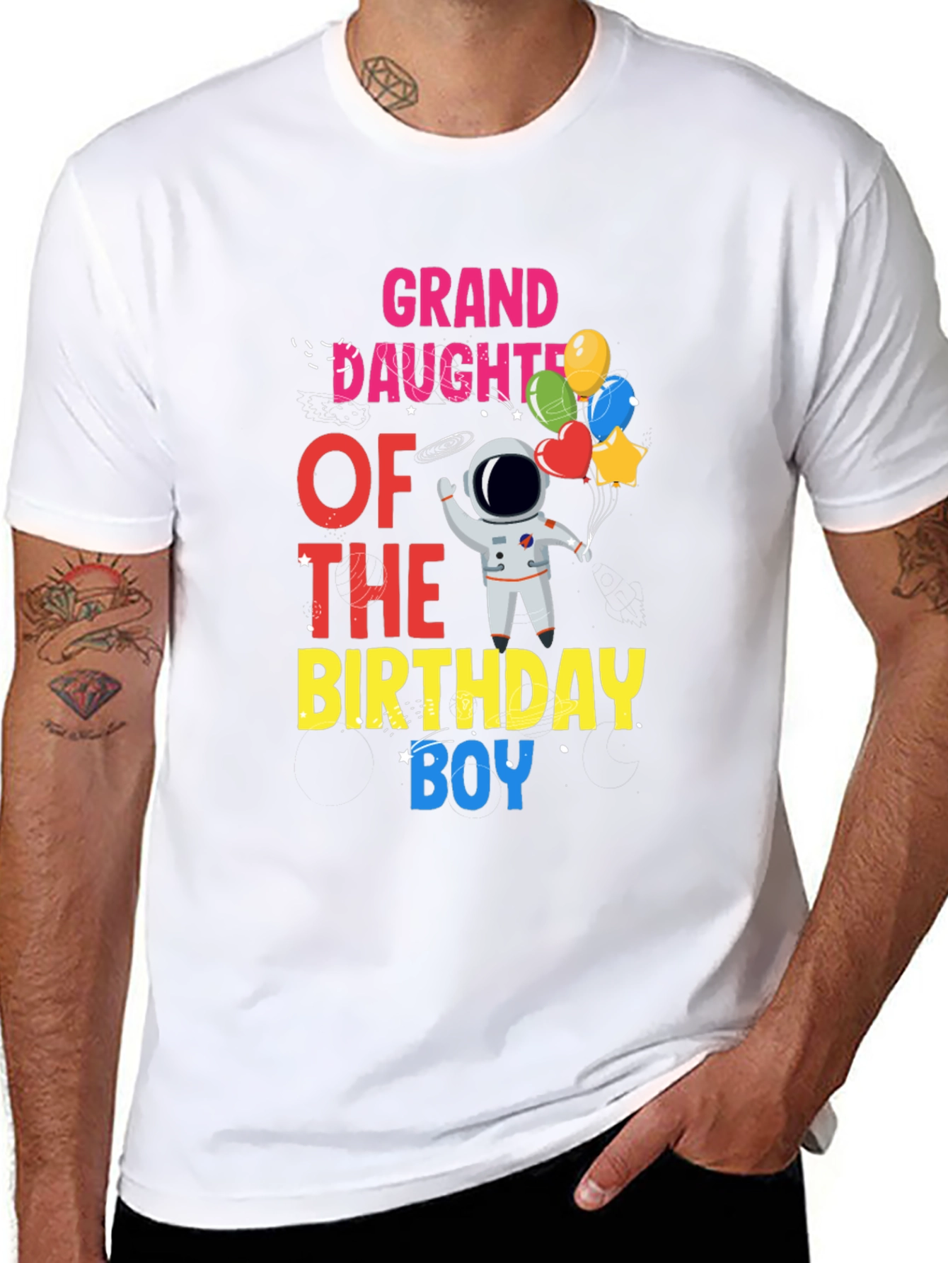 Granddaughter of the Birthday Boy T-Shirt