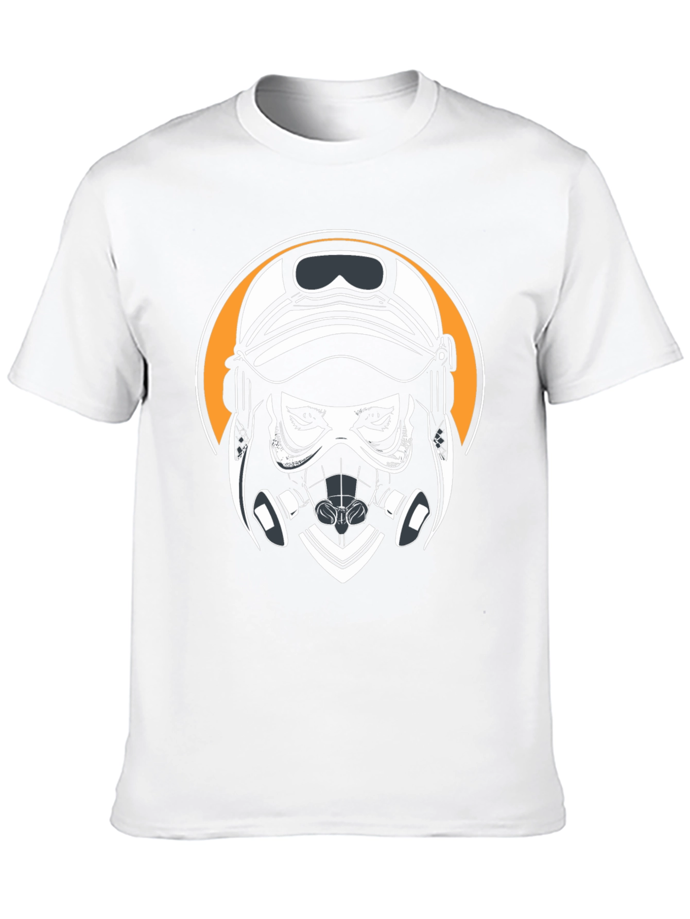 Gas Mask Graphic Black T-Shirt